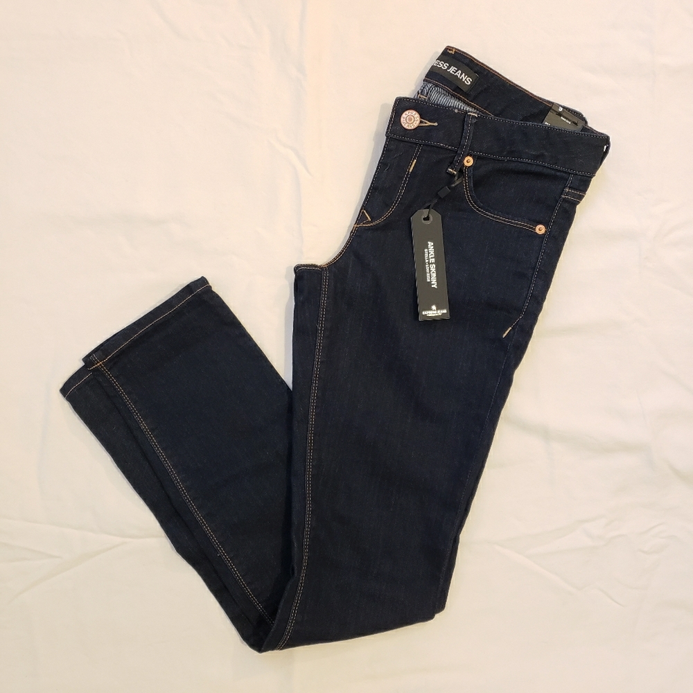 Express Stella Ankle Skinny Jeans